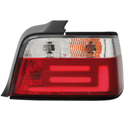 Pilotos Led Bmw E36 Lim. 92-98 Rojo/Cristal