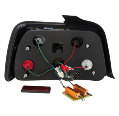 Pilotos Led Bmw E36 Lim. 92-98 Rojo/Ahumado