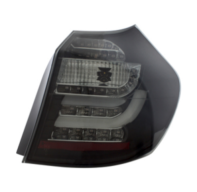 Pilotos Led Bmw 1er E87 07-11 Negro/Ahumado