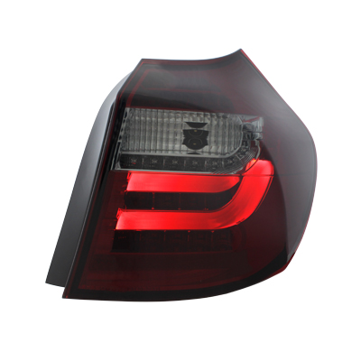 Led Pilotos Traseros Bmw 1er E87 04-09.07 _ Rojo/Ahumados