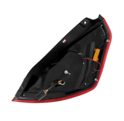 Pilotos Led Ford Fiesta Mk 7 08-12 Rojo/Cristal