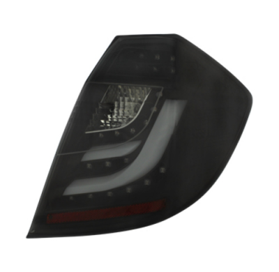 Pilotos Led Honda Jazz/ Fit, 08+ Negro/Ahumado