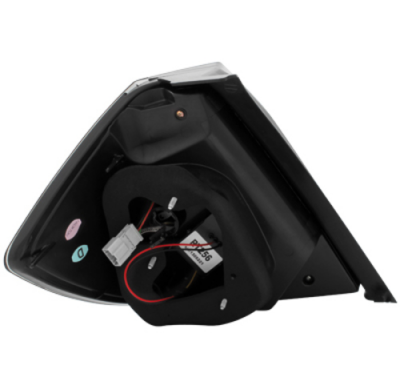 Pilotos Led Honda Jazz/ Fit, 08+ Negro/Ahumado