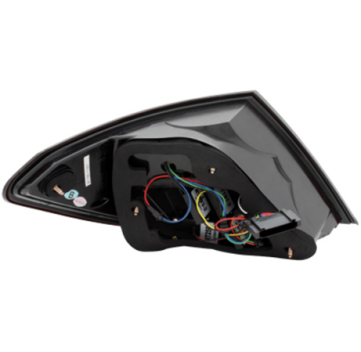 Pilotos Led Mercedes Benz C W204 Lim. 07-10 Negro/Ahumado