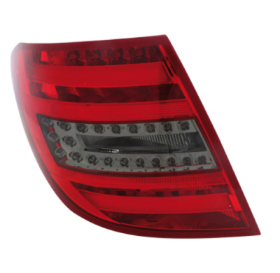Led Pilotos Traseros Mercedes Benz C-Klasse W204 T-Modell 06-10_Rojo/Ahumados