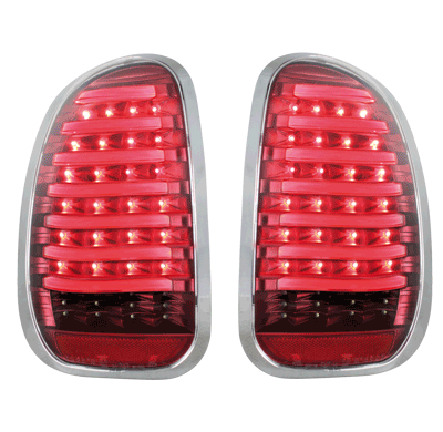 Led Pilotos Traseros Mini Countryman R60_10+_Rojo/ Claro
