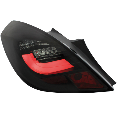 Pilotos Led Opel Corsa D 06-08 3t Negro/Ahumado