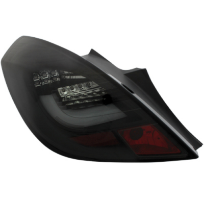 Pilotos Led Opel Corsa D 06-08 3t Negro/Ahumado