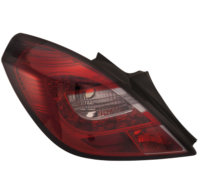 Led Pilotos Traseros Opel Corsa D 06-10 3t _ Rojo/Ahumados