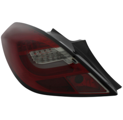 Pilotos Led Opel Corsa D 06-08 3t Rojo/Ahumado
