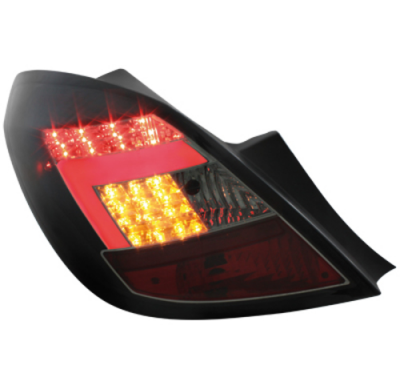 Pilotos Led Opel Corsa D 06-10 5t Negro/Ahumado