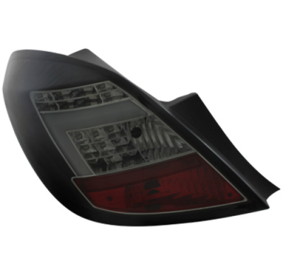 Pilotos Led Opel Corsa D 06-10 5t Negro/Ahumado