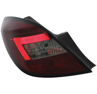 Pilotos Led Opel Corsa D 06-10 5t Rojo/Ahumado