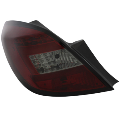Pilotos Led Opel Corsa D 06-10 5t Rojo/Ahumado