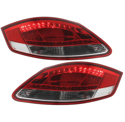 Pilotos Led Porsche Boxster 987, Cayman Rojo/Cristal