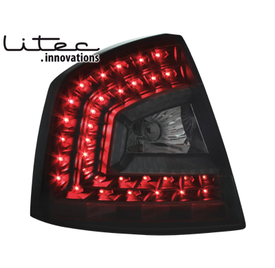 Pilotos Led Litec Skoda Octavia 1z Lim 04-11 Negro/Ahumado