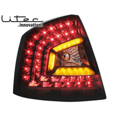 Pilotos Led Litec Skoda Octavia 1z Lim 04-11 Negro/Ahumado