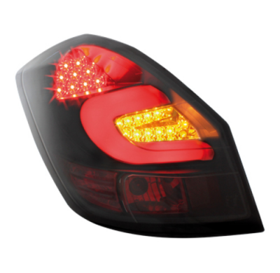 Pilotos Led Skoda Fabia 5j 07+ Negro/Ahumado