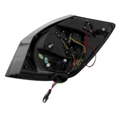 Pilotos Led Skoda Fabia 5j 07+ Rojo/Ahumado