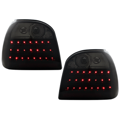 Led Pilotos Traseros Vw Golf Iii 91-98_ Negros/Ahumados