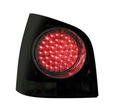 Pilotos Led Vw Polo 9n 3+5t 11.01-05.09 Negro/Ahumado