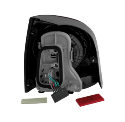 Pilotos Led Vw Polo 9n 3+5t 11.01-05.09 Negro/Ahumado