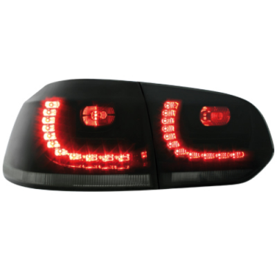 Led Pilotos Traseros Vw Golf Vi 08+ _ Negros/Ahumados_R-Look