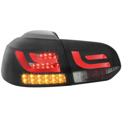 Pilotos Led Vw Golf Vi Mit Led Blinker Negro/Ahumado