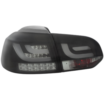 Pilotos Led Vw Golf Vi Mit Led Blinker Negro/Ahumado