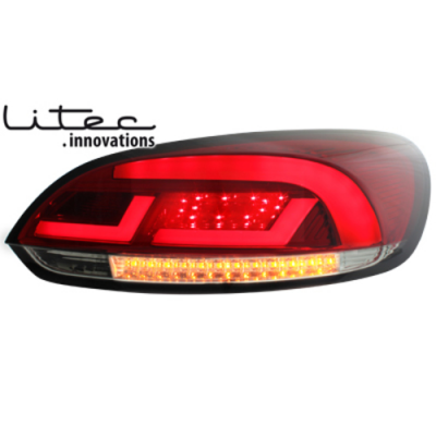 Litec Led Pilotos Traseros Vw Scirocco Iii 08+_Rojo/Ahumados