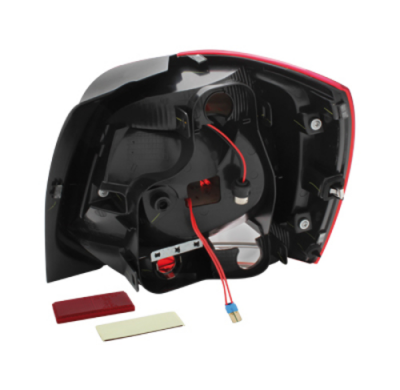 Pilotos Led Vw Polo 6r 09+ Rojo/Ahumado