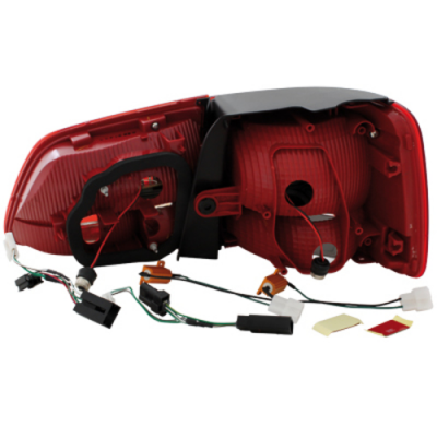 Led Pilotos Traseros Vw Touran 2011+ Rojo / Ahumados
