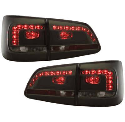 Led Pilotos Traseros Vw Touran 2011+ Ahumados