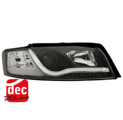 Faros Luz Diurna D-Lite Audi A4 8e Negro