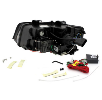 Faros Luz Diurna D-Lite Audi A4 8e Negro