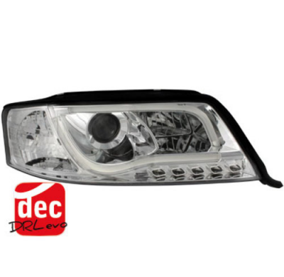 Faros Luz Diurna D-Lite Audi A6 4b 97-00 Cromado
