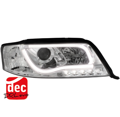 Faros Luz Diurna D-Lite Audi A6 4b 97-00 Cromado