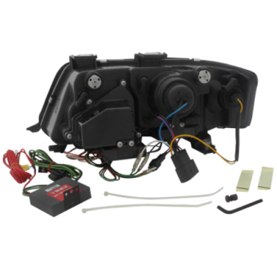 Faros Luz Diurna D-Lite Audi A6 4b 97-00 Cromado