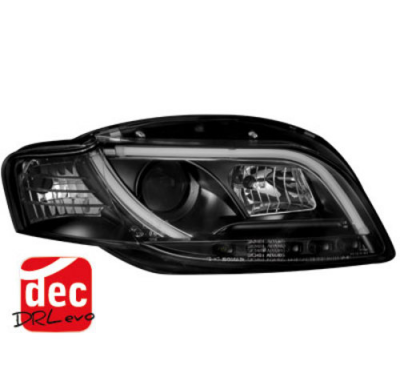 Faros Luz Diurna D-Lite Audi A4 B7 Negro