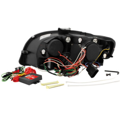 Faros Luz Diurna D-Lite Audi A4 B7 Negro