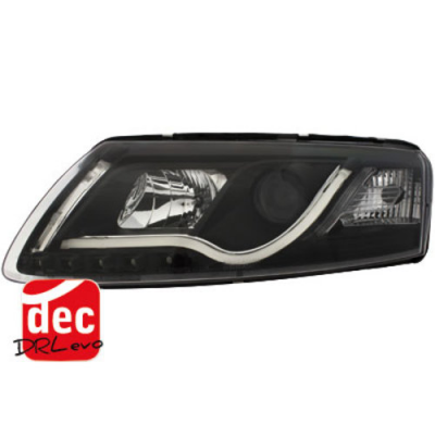Faros Luz Diurna D-Lite Audi A6 4f 04-07 Negro