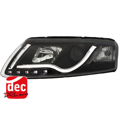 Faros Luz Diurna D-Lite Audi A6 4f Hid Negro