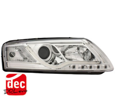 Faros Luz Diurna D-Lite Audi A6 4f Hid Cromado