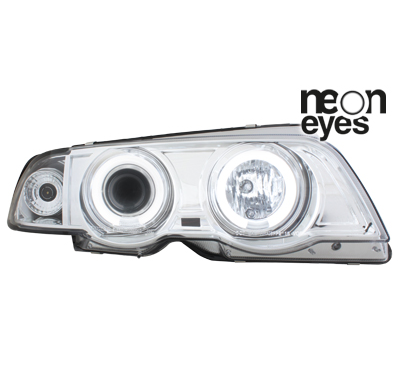 Angel Eyes Bmw E46 Lim. 98-01 2 Ccfl Cromado
