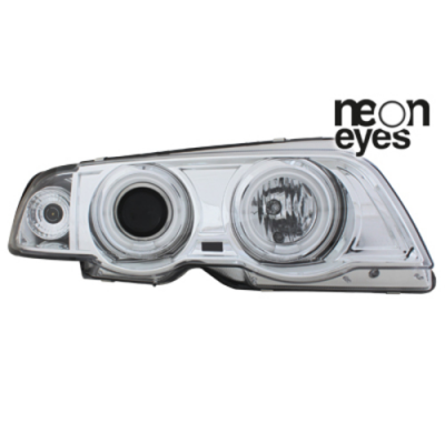 Angel Eyes Bmw E46 Lim. 98-01 2 Ccfl Cromado