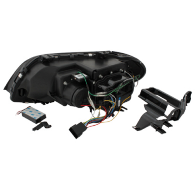 Dectane Faros Angel Eyes Ccfl Bmw X5 04-06, E53_ 2 Angel Eyes _ Negros