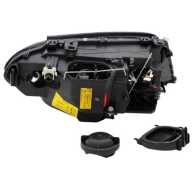 Faros Bmw E46 Coupé 03-06 _ 2 Angel Eyes _Xenon_ Negros