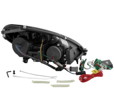 Faros Luz Diurna Mercedes Benz Slk R171 04-11 Para Xenon De Serie