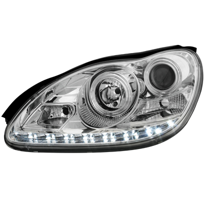 Faros Luz Diurna Mercedes Benz W220 S-Klasse 02-05 Cromado Para Xenon De Serie