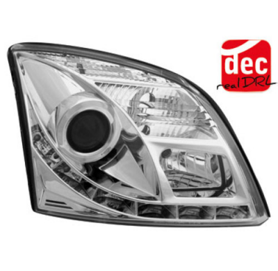 Faros Luz Diurna Opel Vectra C 02-08/05 Cromado